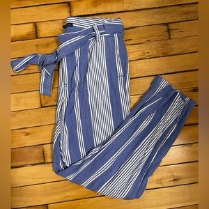 tommy hilfiger stripped relaxed tapered chino